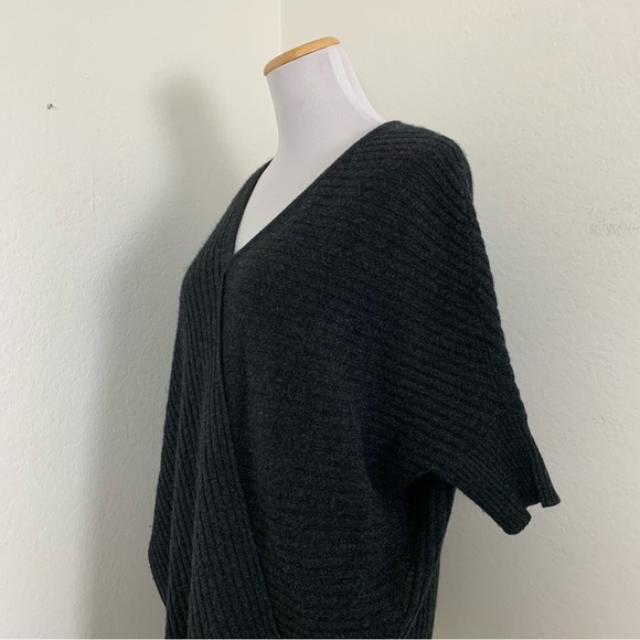 Vince 100% Cashmere Ribbed Pullover Cocoon Longline Sweater Women’s S Oversized - Picture 13 of 16